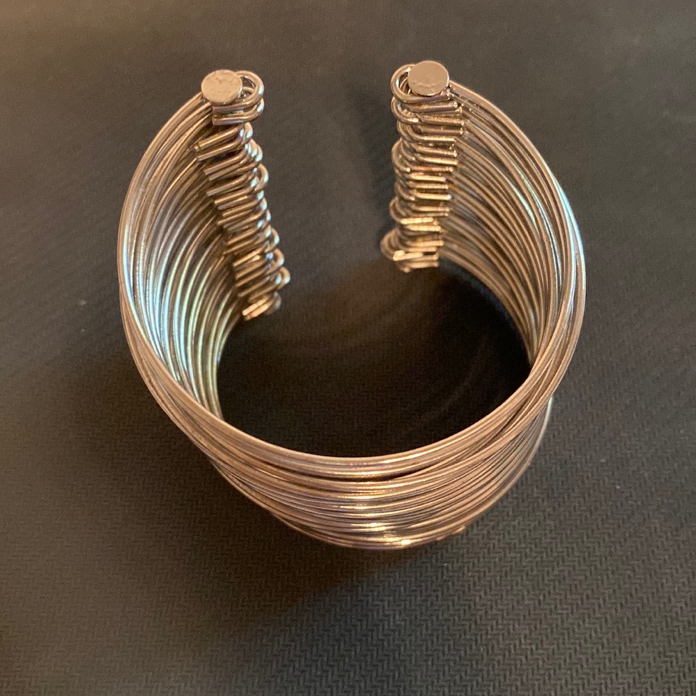 Bangle style cuff bracelet